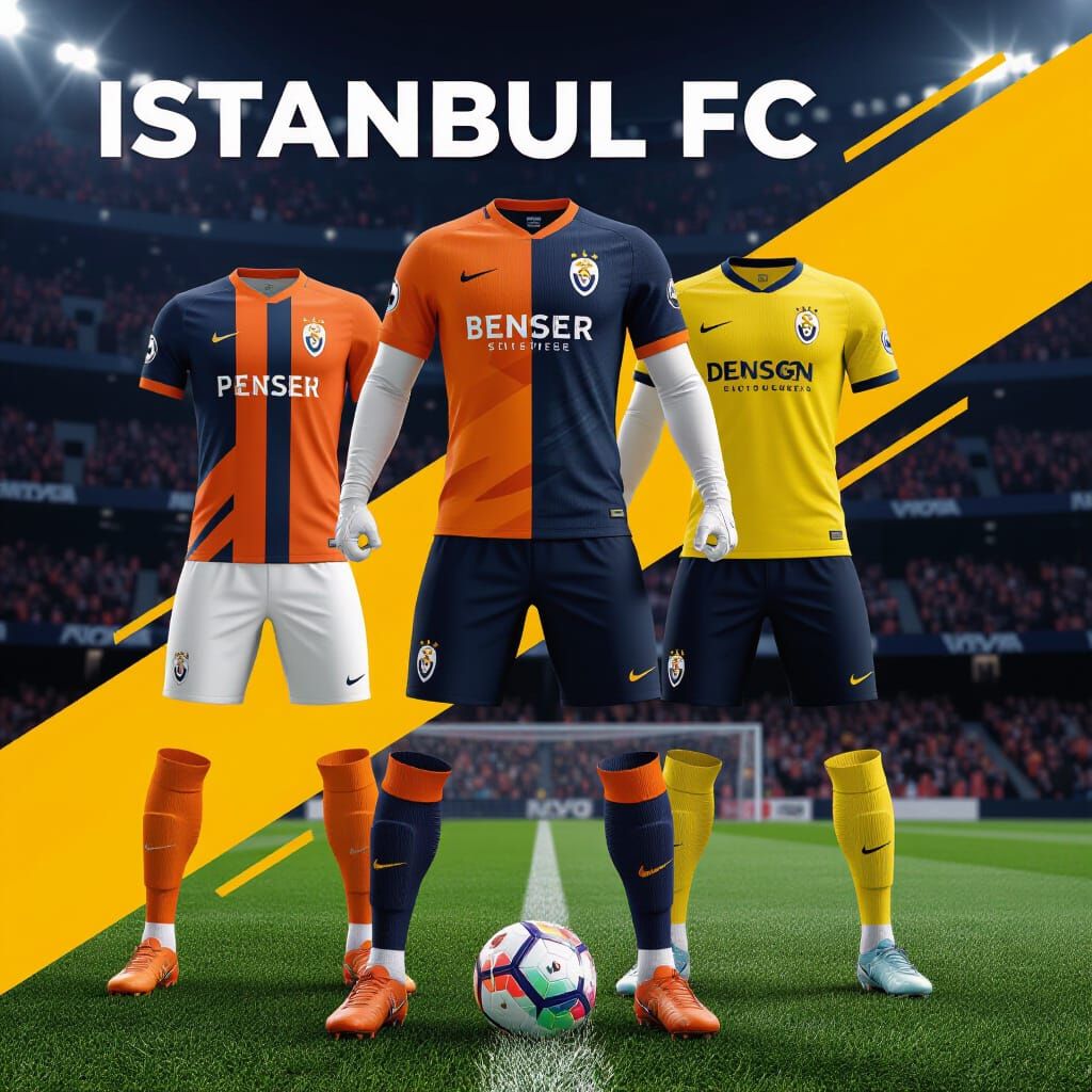 Istanbul FC Football Kit Design