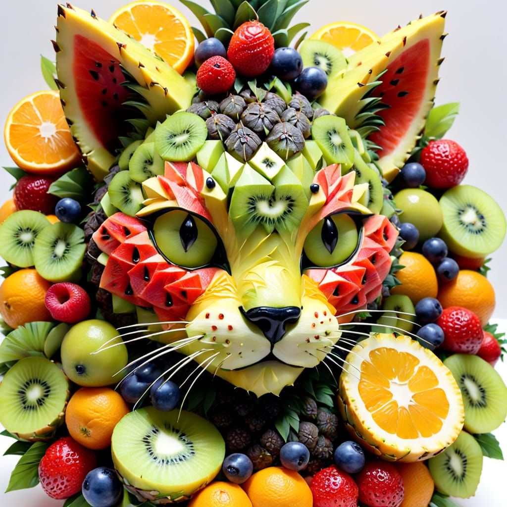 Fruit Feline Masterpiece