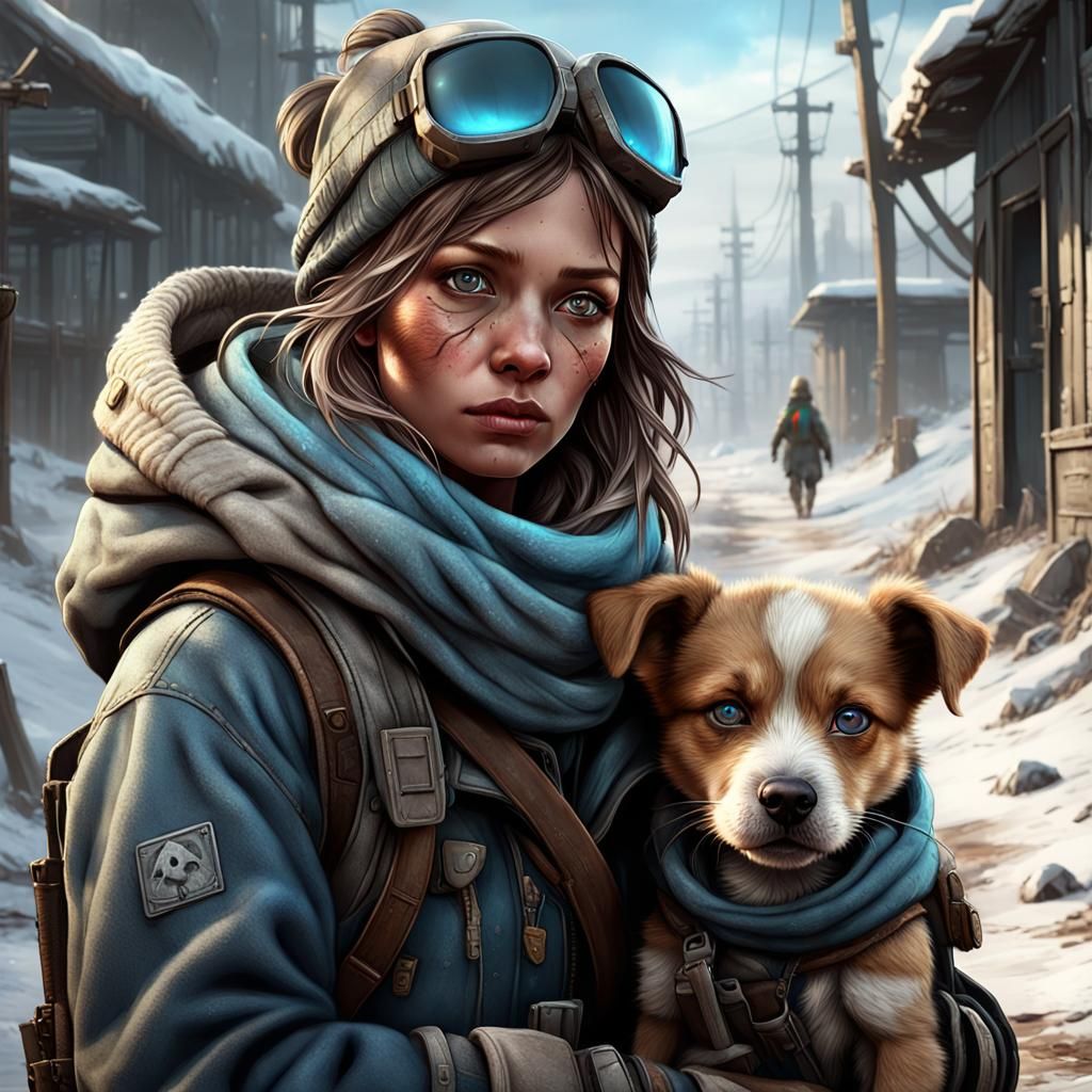 Surviving Winter's Fury in a Desolate World