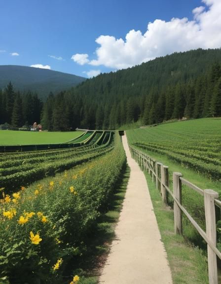 Abstract Geometric Tessellation Pattern