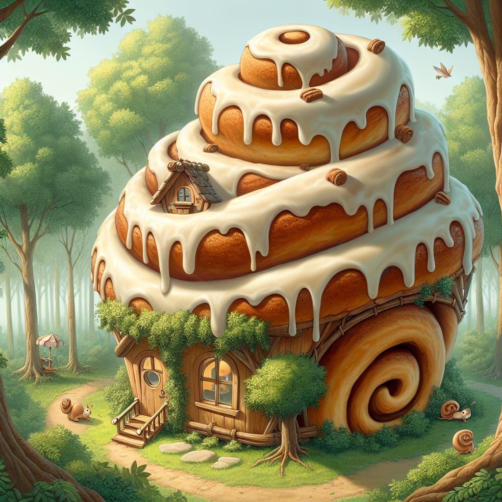 Cinnamon Roll Treehouse