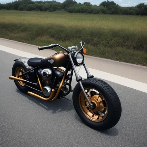 VW Beetle Harley Fusion: Synthwave Dragster