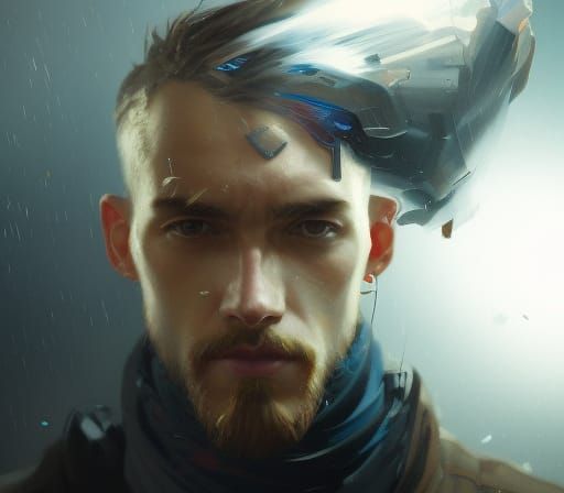 Detailed Portrait with Dynamic Lighting in Unreal Engine 5