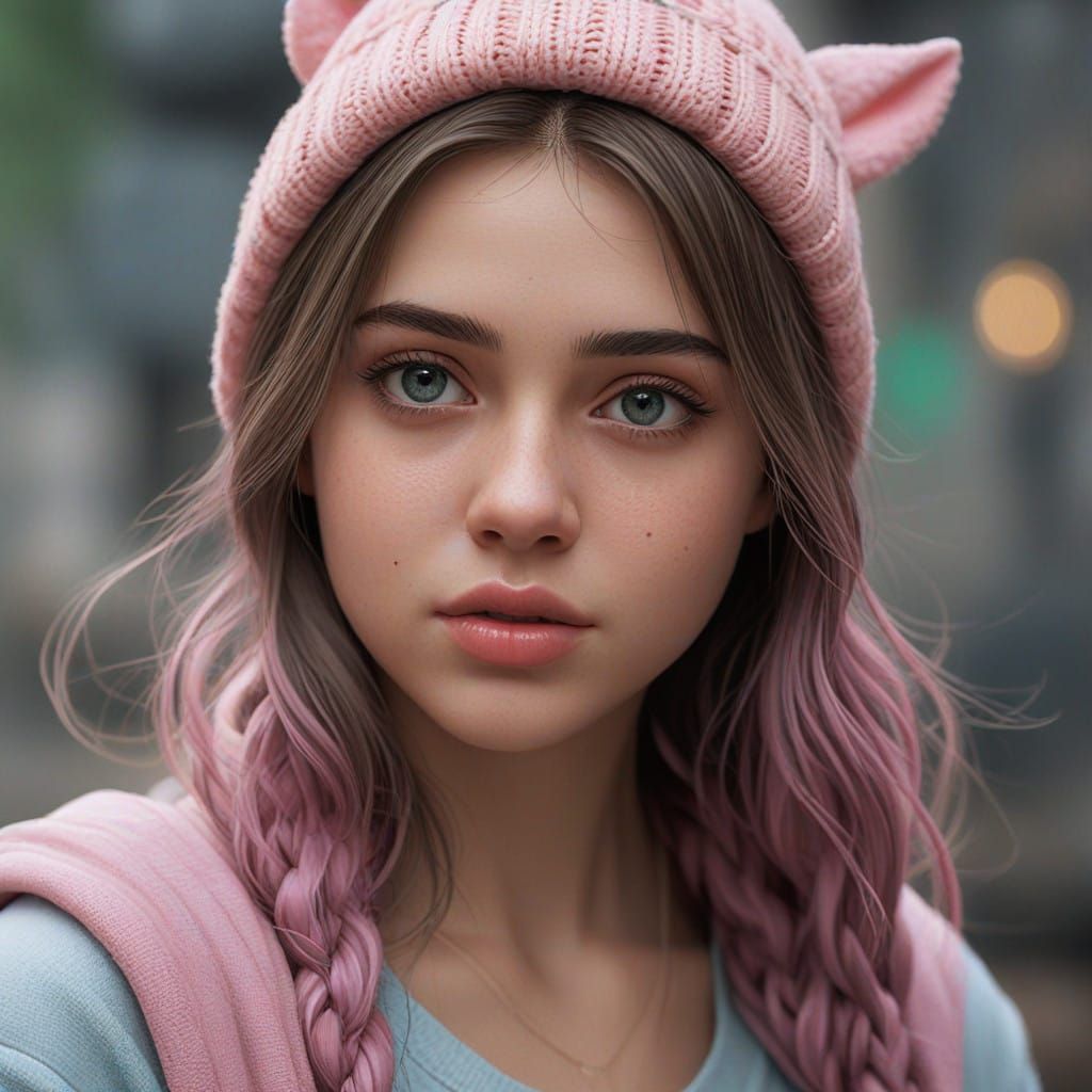 Heartbroken Girl Longingly Calls Out to Departing Love with....