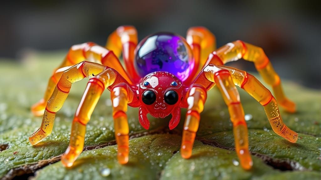 Gummi Spider Candy