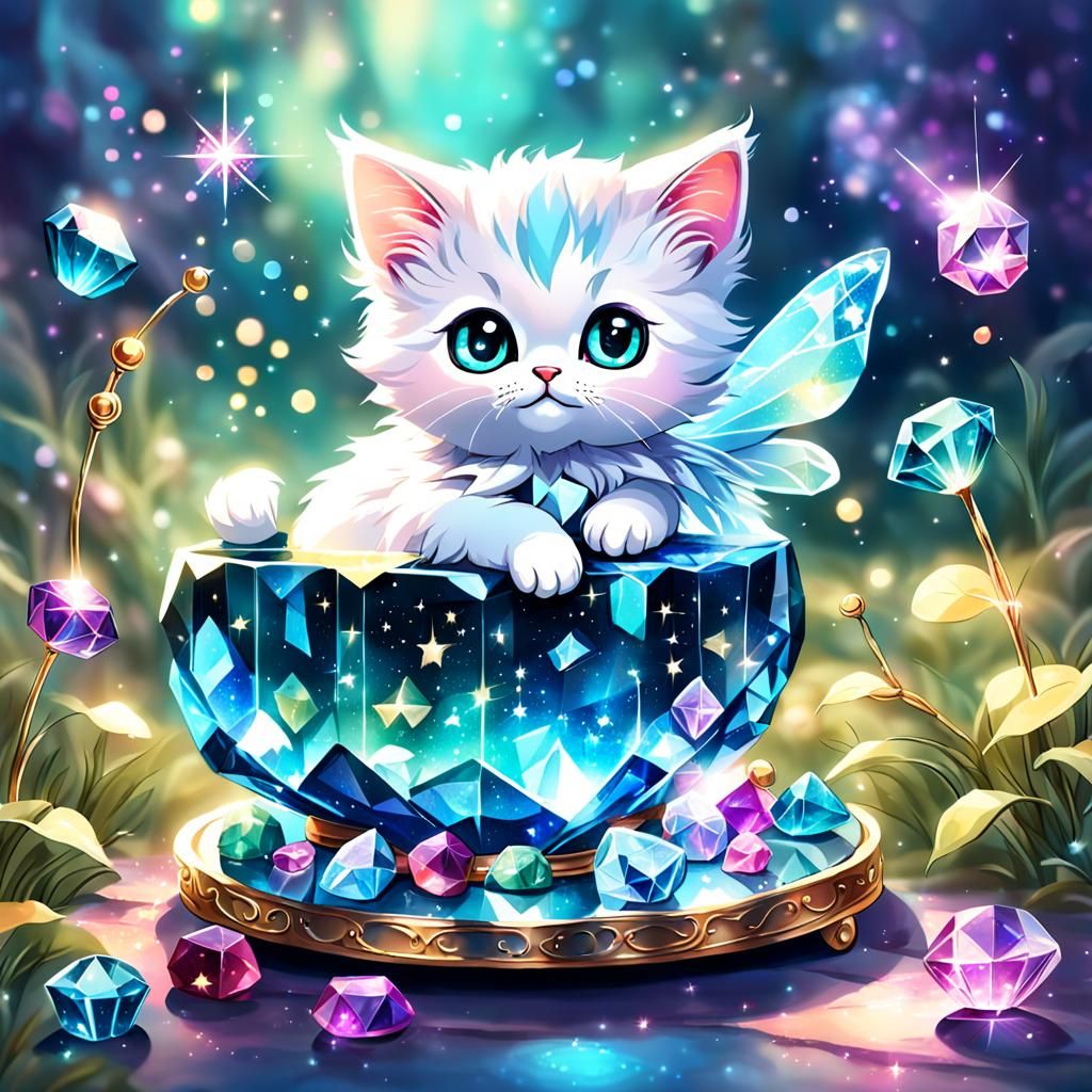 Magical Fairy Kitten Sparkling Wonder