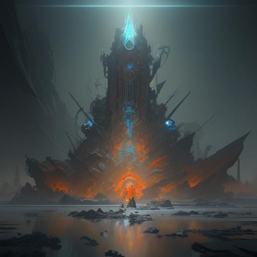 Hyperdetailed Heavy Metal Art in 8K Resolution