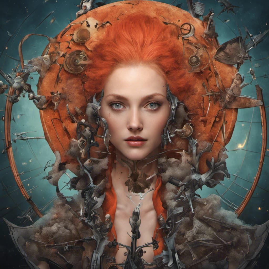 Renaissance Portrait in Cosmo Tura Style