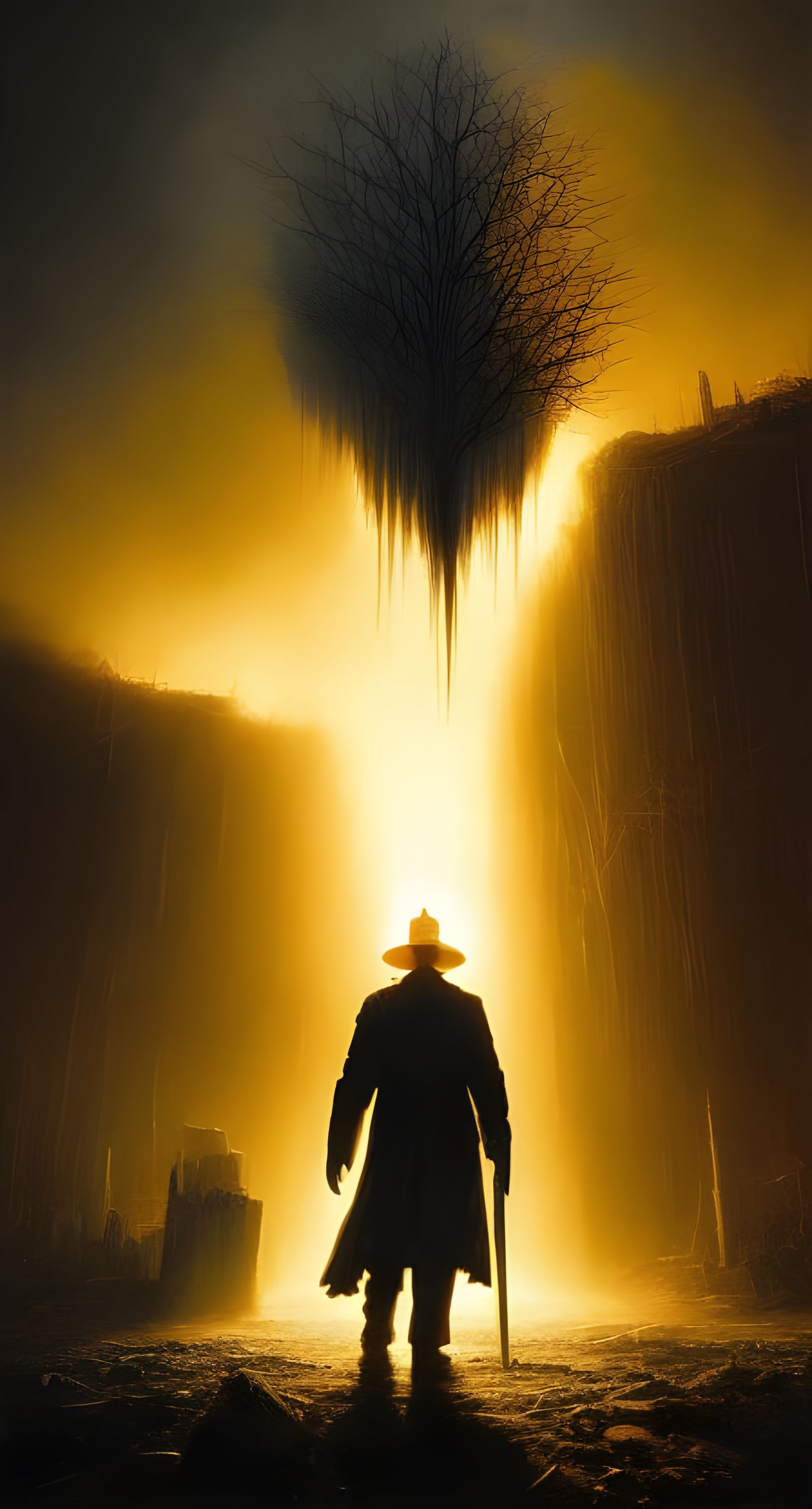 Surreal End Painting in 8k Resolution