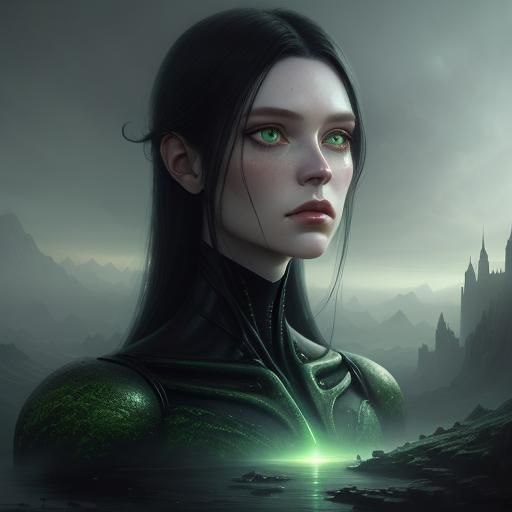 Alien Lost in Human World: Ethereal Fantasy