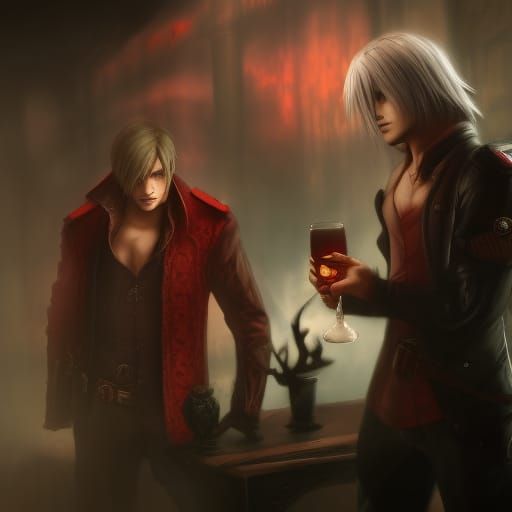 Leon and Dante: A Devil May Cry Crossover