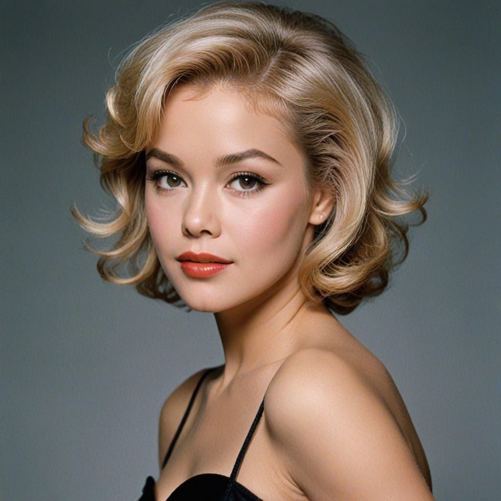 Sandra Dee in Golden Hollywood Glamour
