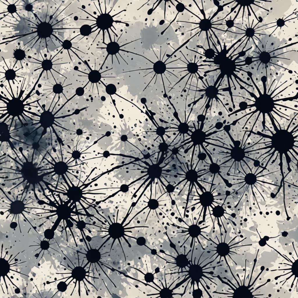 Ink Splatter Porcelina