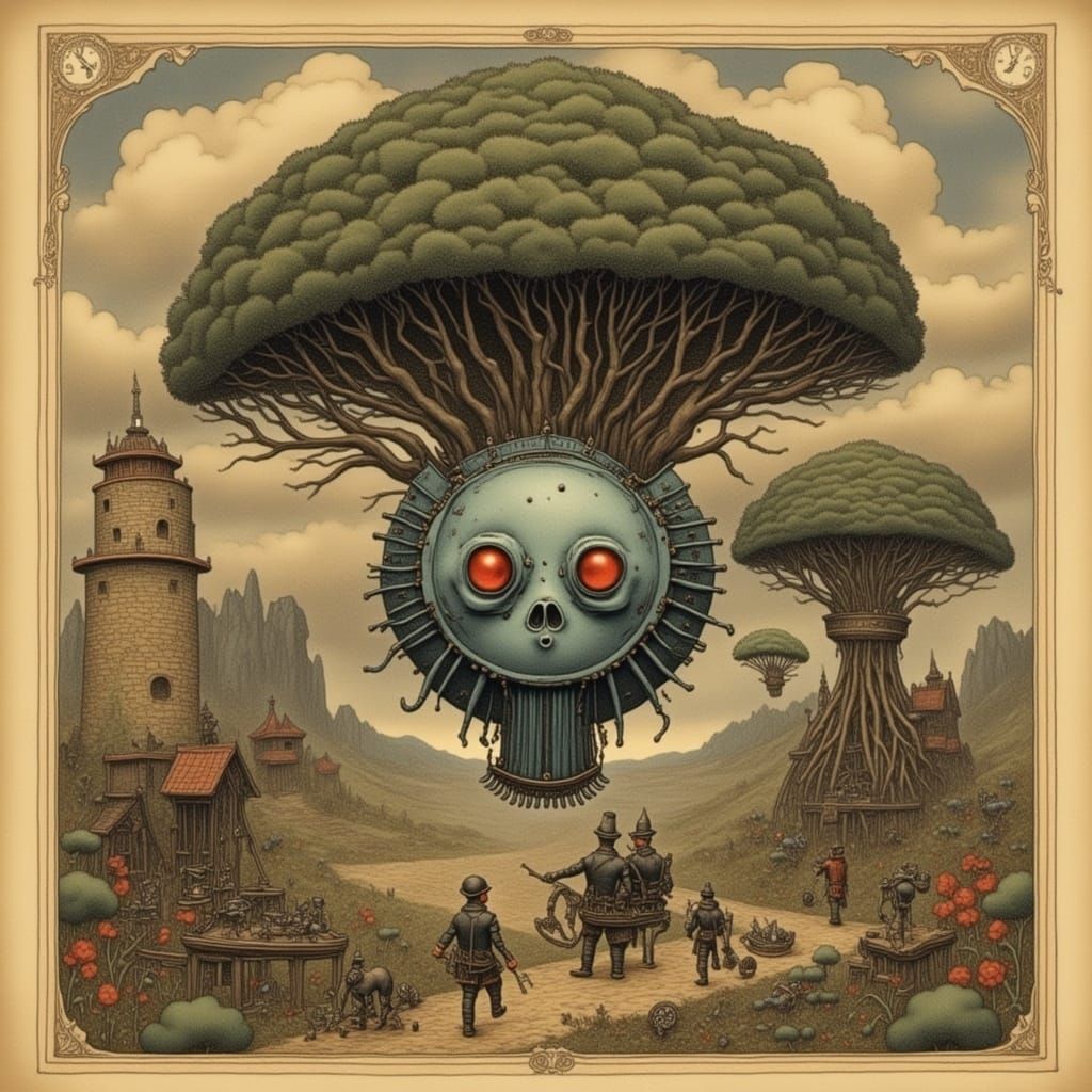 AI Generated Image using LoRA Reference