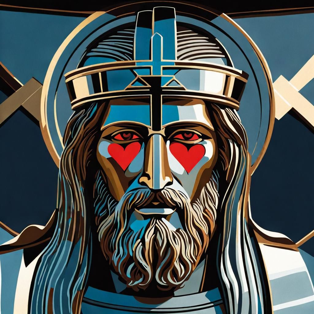 Forgiveness Dispenser: Agape Love in Art Nouveau Style