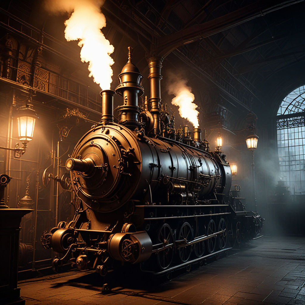 Steampunk Siren Dances with the Devil in Industrial Gothic S...