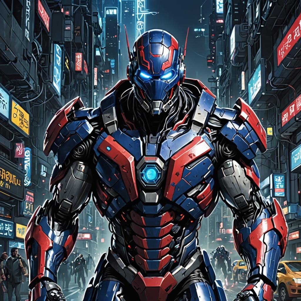 Cyberplus 2099: A Cyberpunk Vision