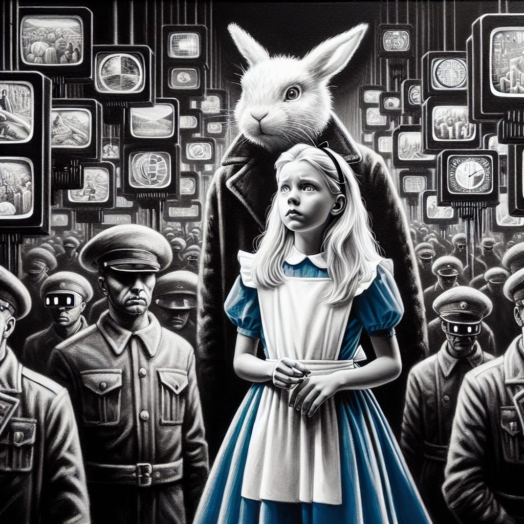 Alice in Orwell's 1984: A Dystopian Vision