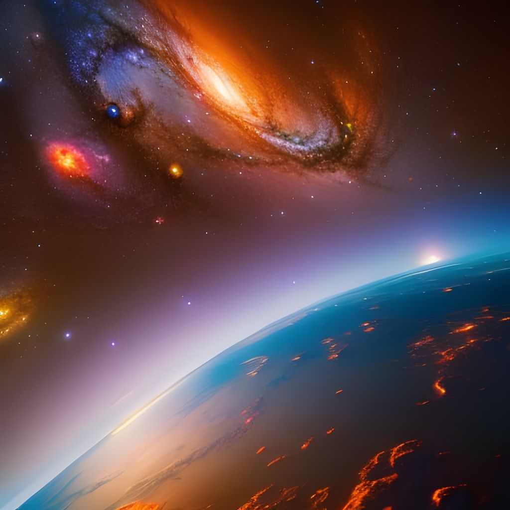 Andromeda Constellation: Hyperdetailed Space Art