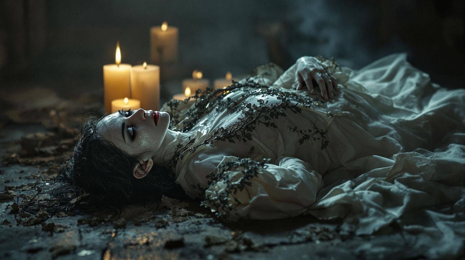 Ethereal Spirit in Despair