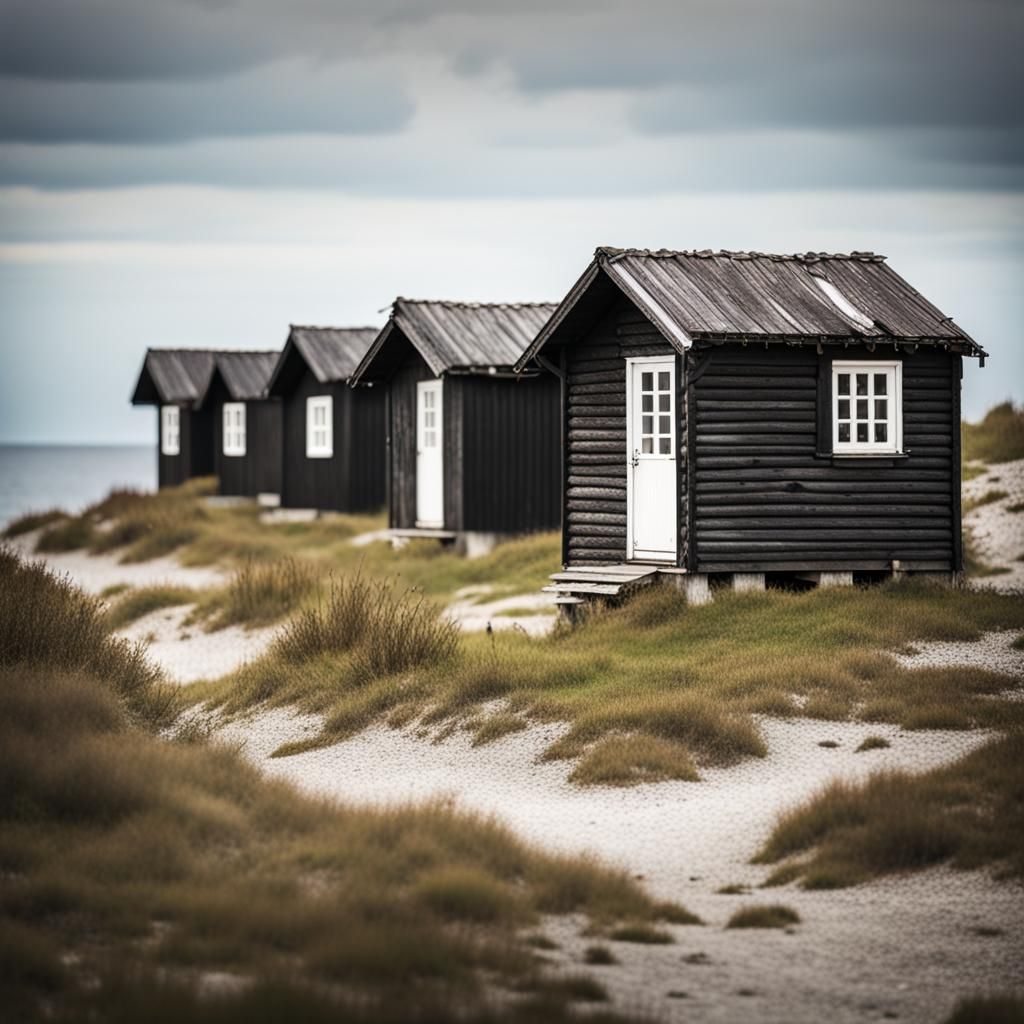Gotland Coast Fishing Cabins: Professional Photography