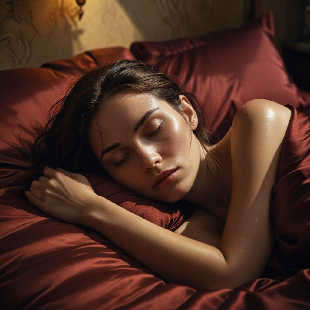 Elegant Woman in Photorealistic Cinematic Noir