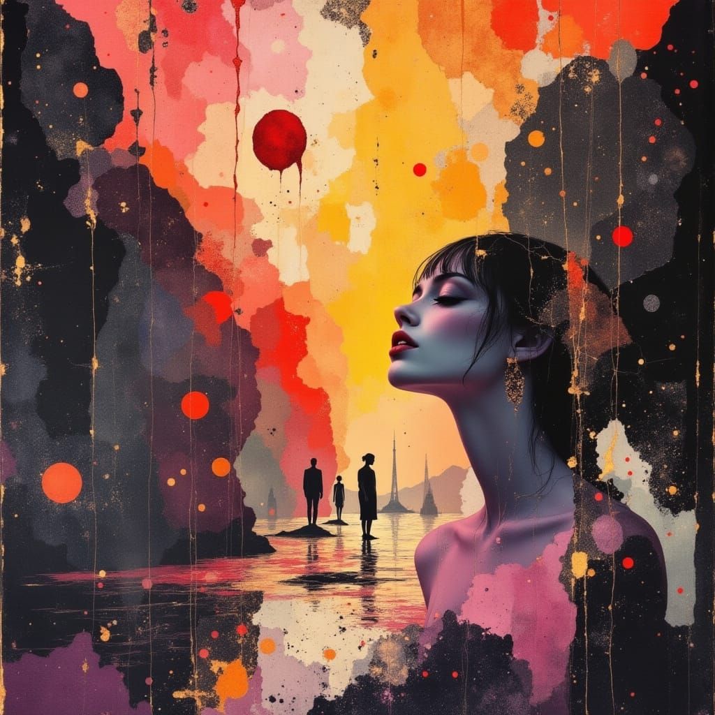 Silver-Haired Siren's Song to a Beige Wolf