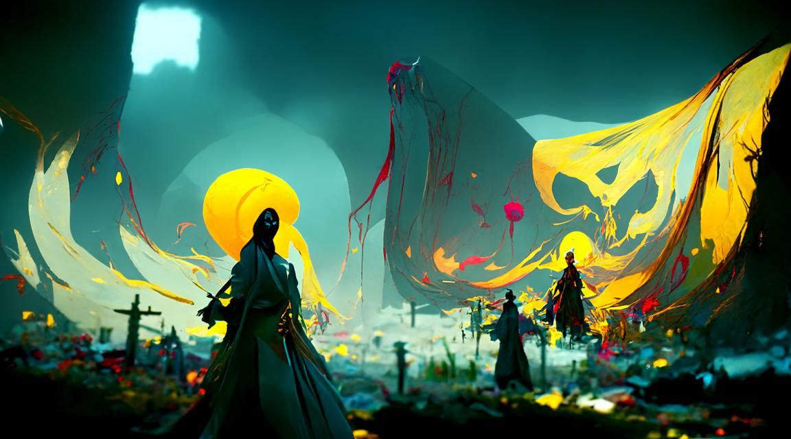 Bleach Hollow Dark Fantasy Concept Art