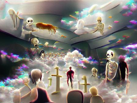 AI Generated Image of The Afterlife