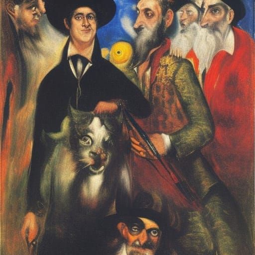 Devil in Disguise: Grotesque Mumbai Street Scene