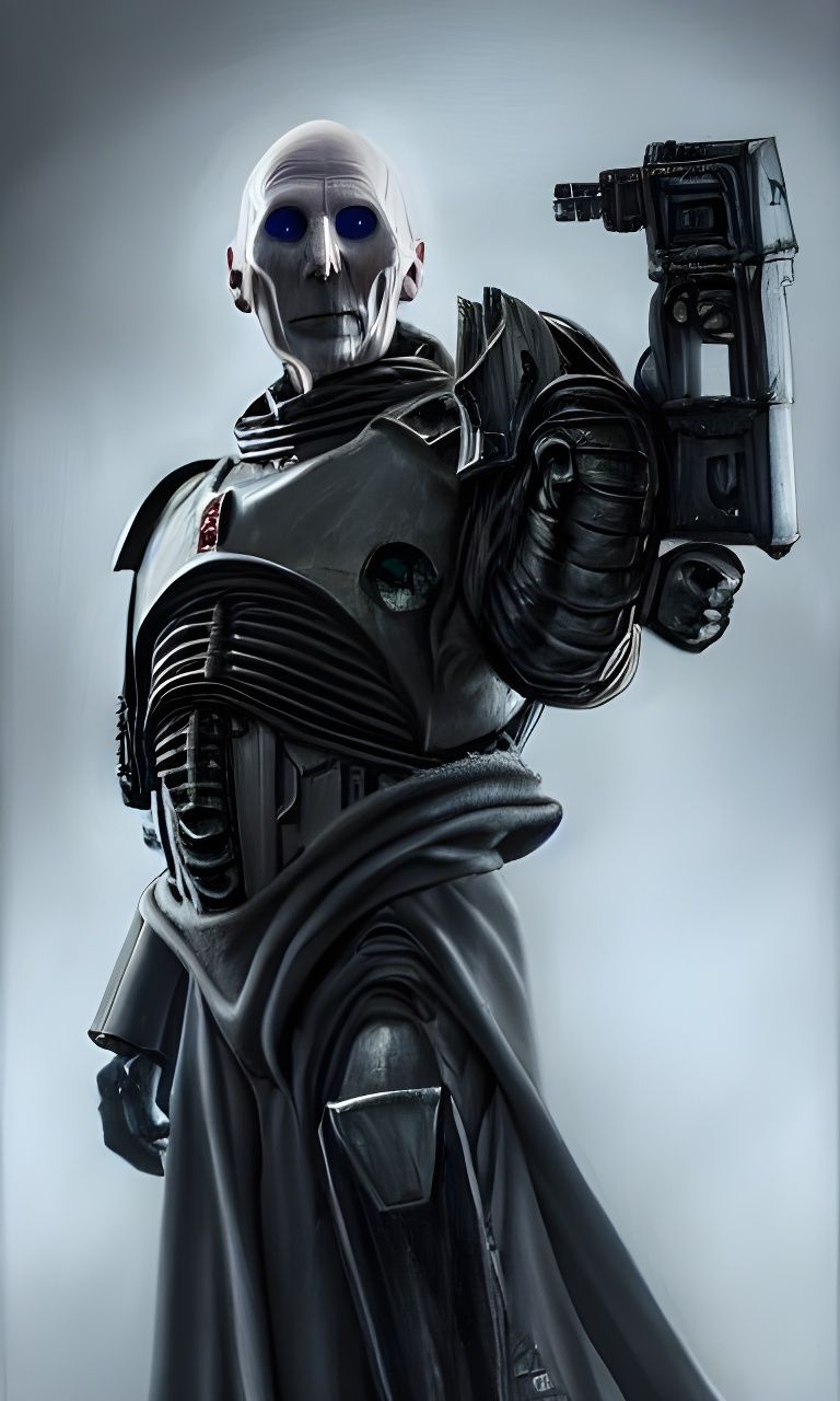 Voldemort in Warhammer 40k Power Armor