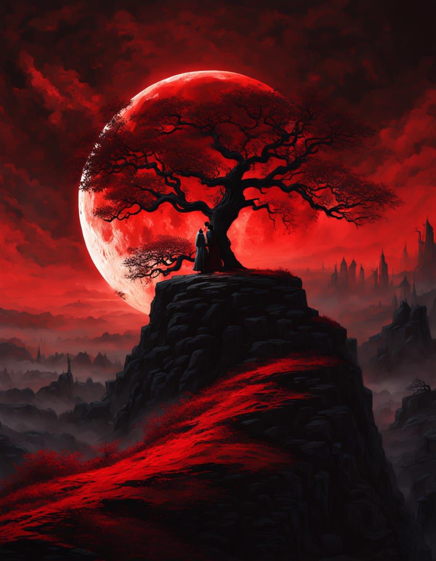 Under the Blood Moon’s Embrace