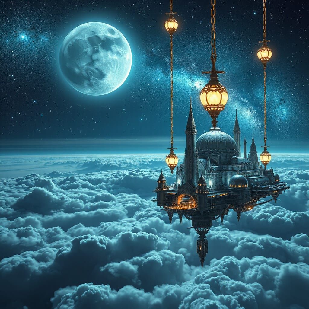 Cosmic Metropolis in Ethereal Harmony