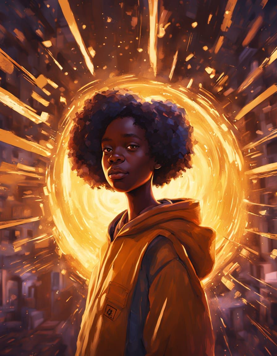 Vibrant Disney-Inspired Girl Lights Out for Earth Hour