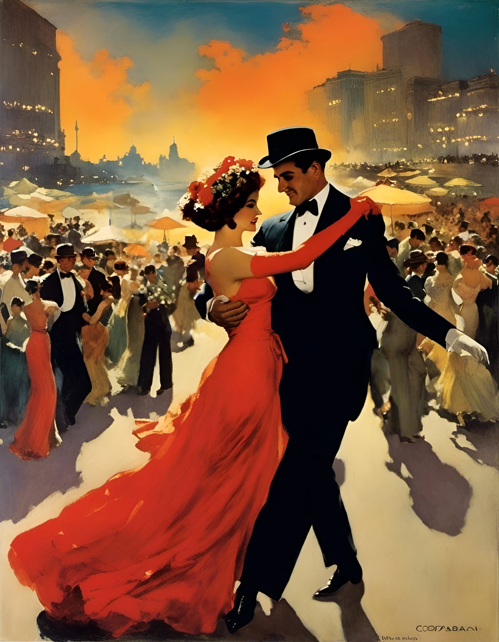 Copacabana Nights: Autochrome Music and Romance