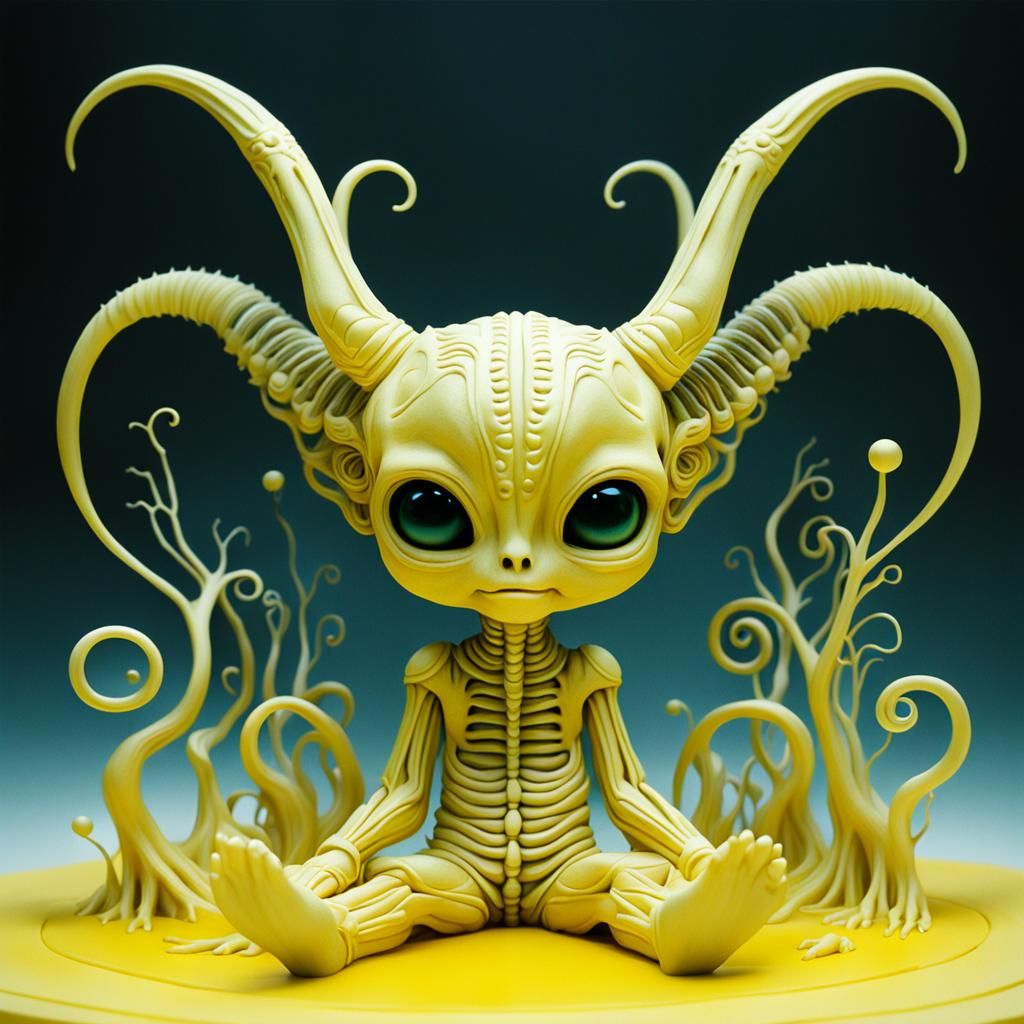 Sculpted Jane Jay: Minimalist Storybook Illustration