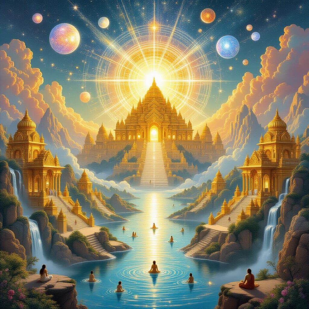 Brahmalok: Divine Realm of Pure Consciousness and Celestial ...