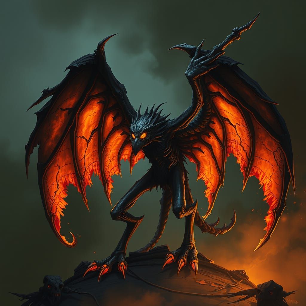 The Hollowed Talon: Dark Gothic Horror Abomination