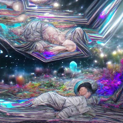 Holographic Astral Dreamscape by Amaringo, 8K