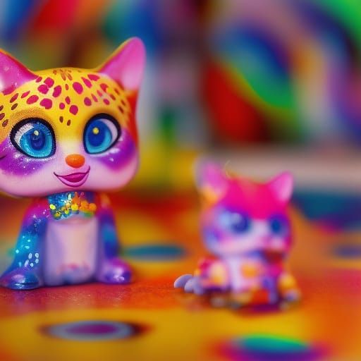 Lisa Frank Inspired 80s Toys Fairy Photo