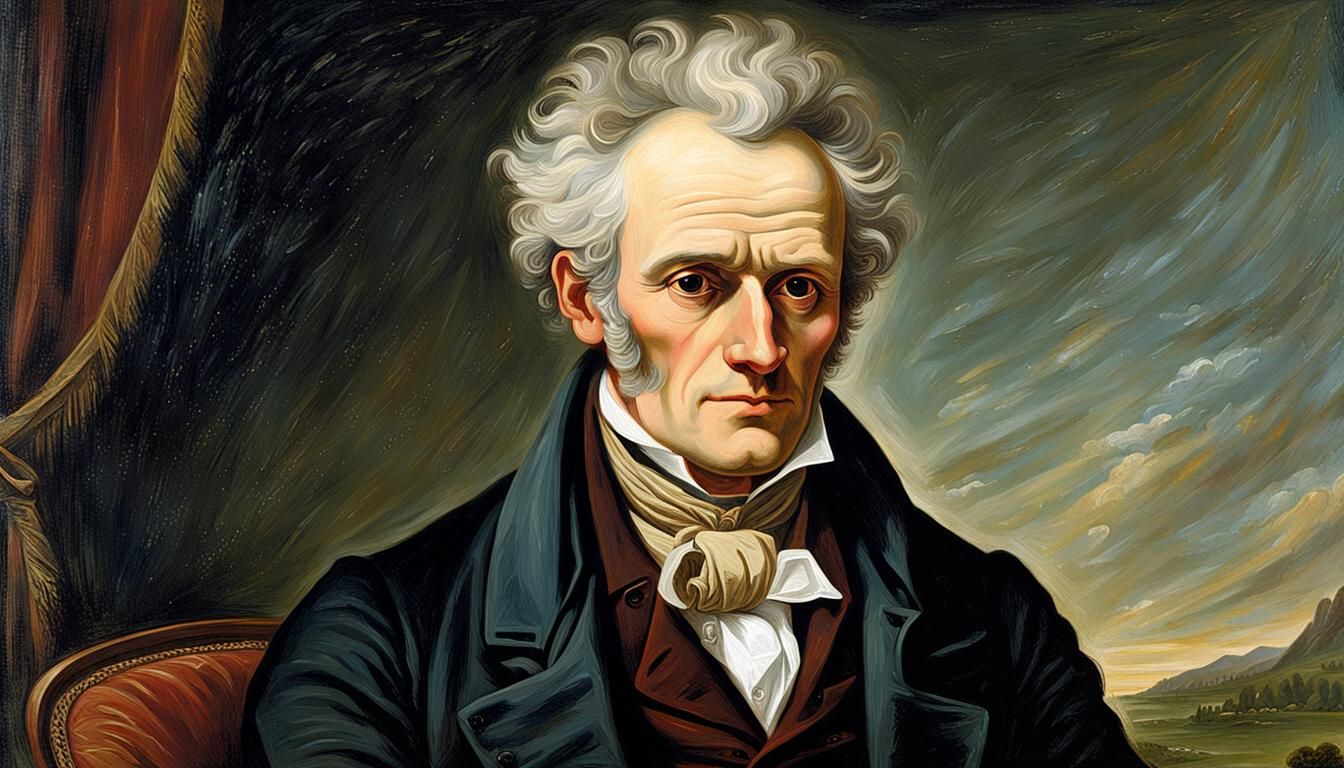 Young Arthur Schopenhauer as Introspective Philosopher