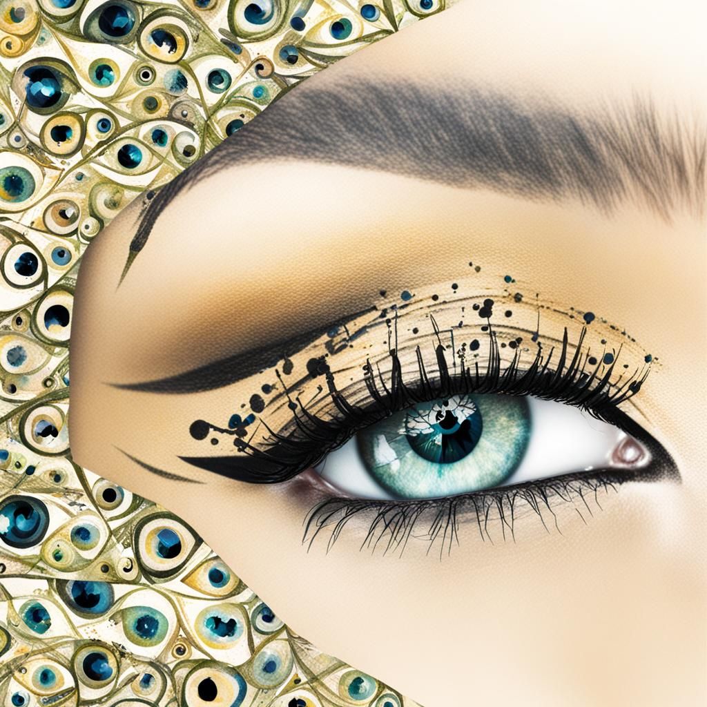 Abstract AI Image Inspired by 'idoleyes'