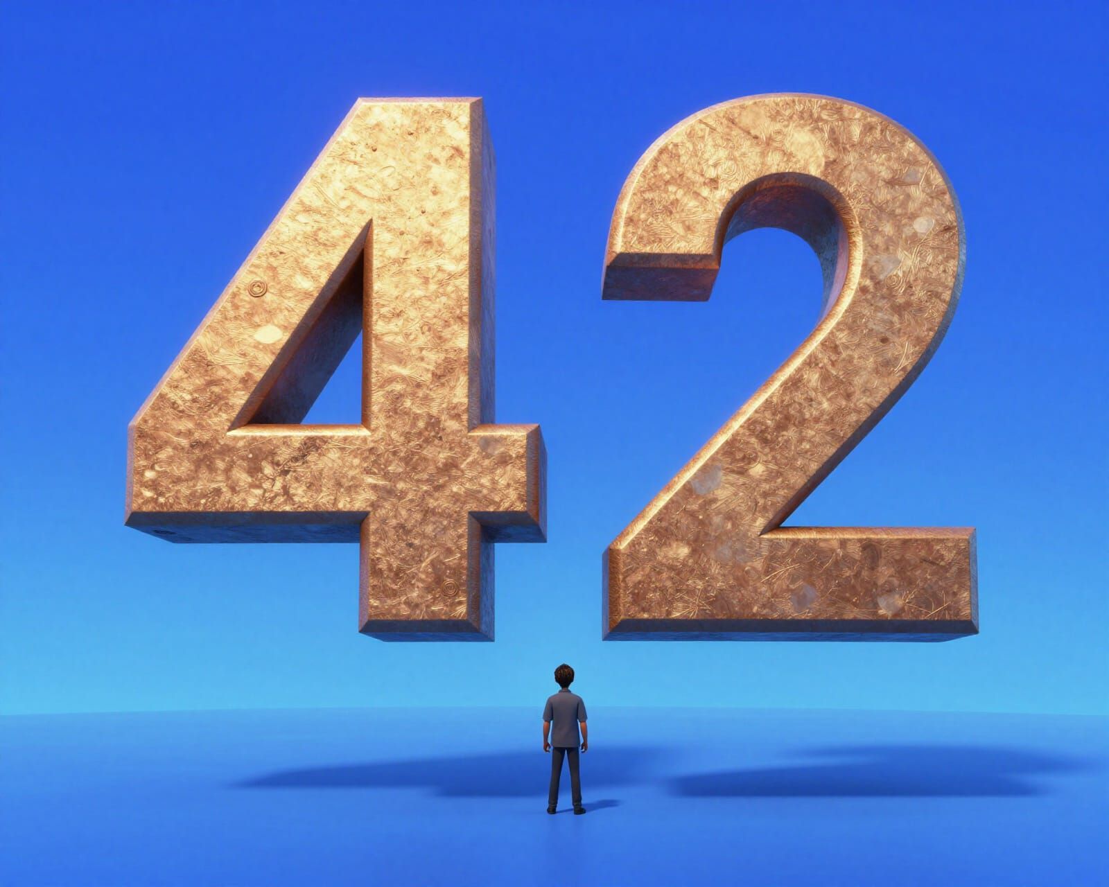 The Answer to Life's Meaning: 42 in a Vast Sky