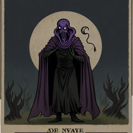 Mind Flayer as Vintage Cartoon Character