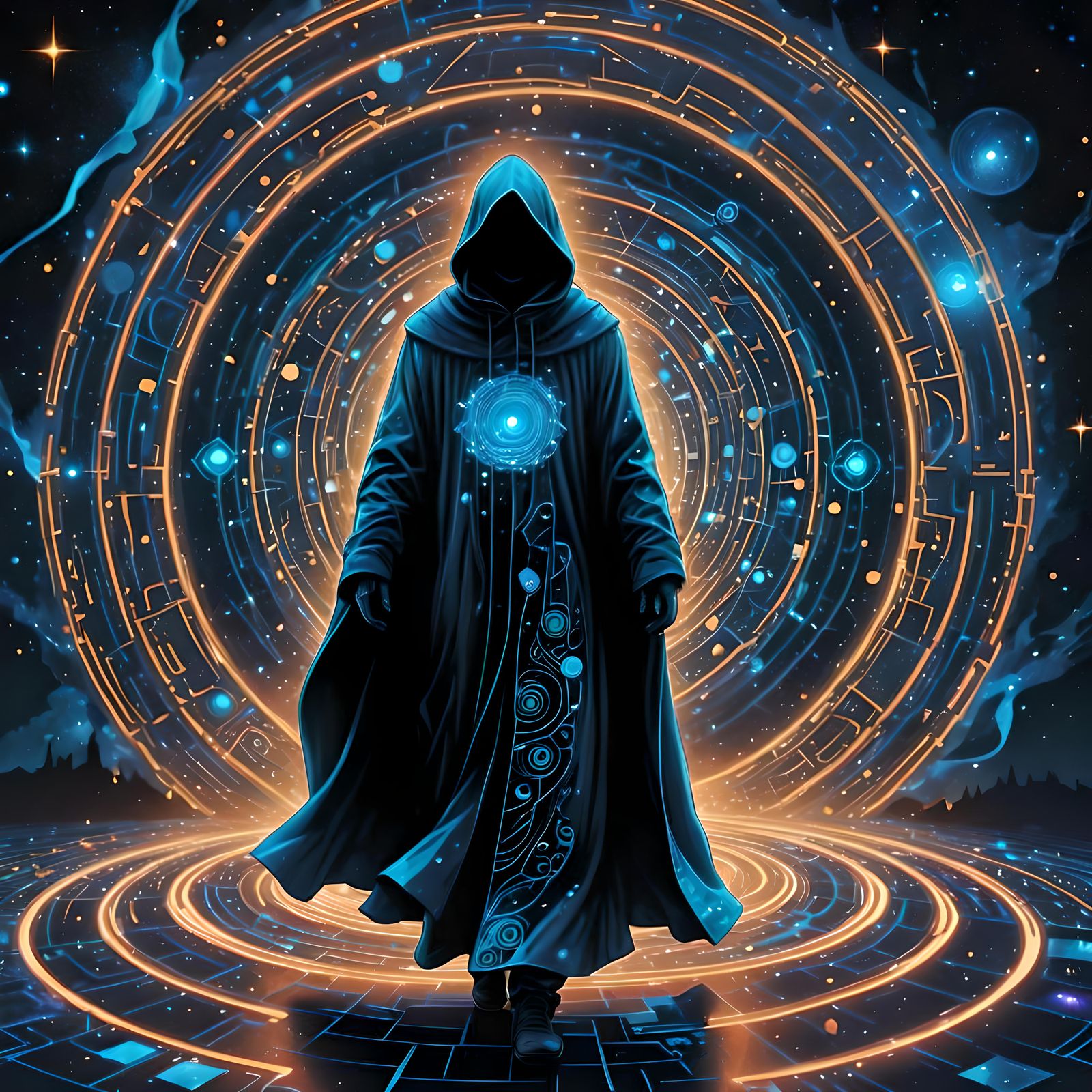 Quantcoin Steps into Infinity: AI Art