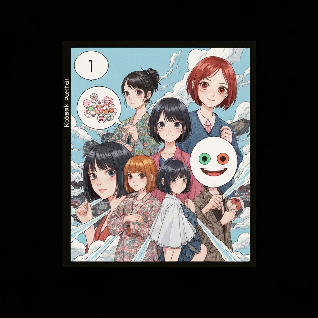 Rocket to the Moon in Yoshitaka Amano Style