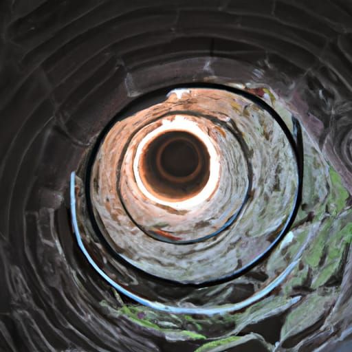 AI-Generated Concentric Castle Design