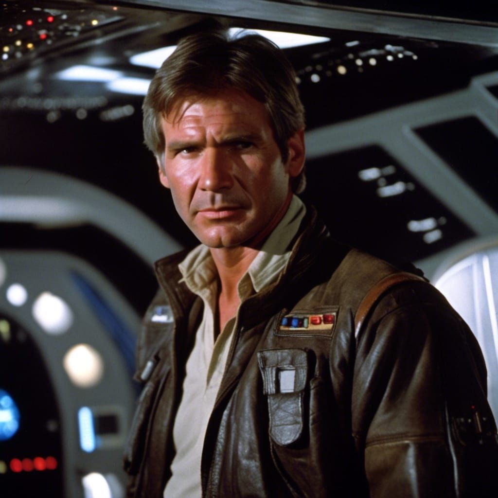 Harrison Ford as Han Solo in Space