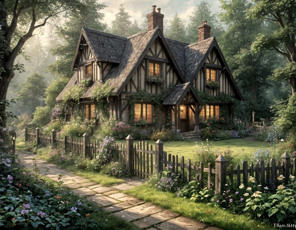 Tudor Cottage Enchants with Whispers of a Forgotten Era
