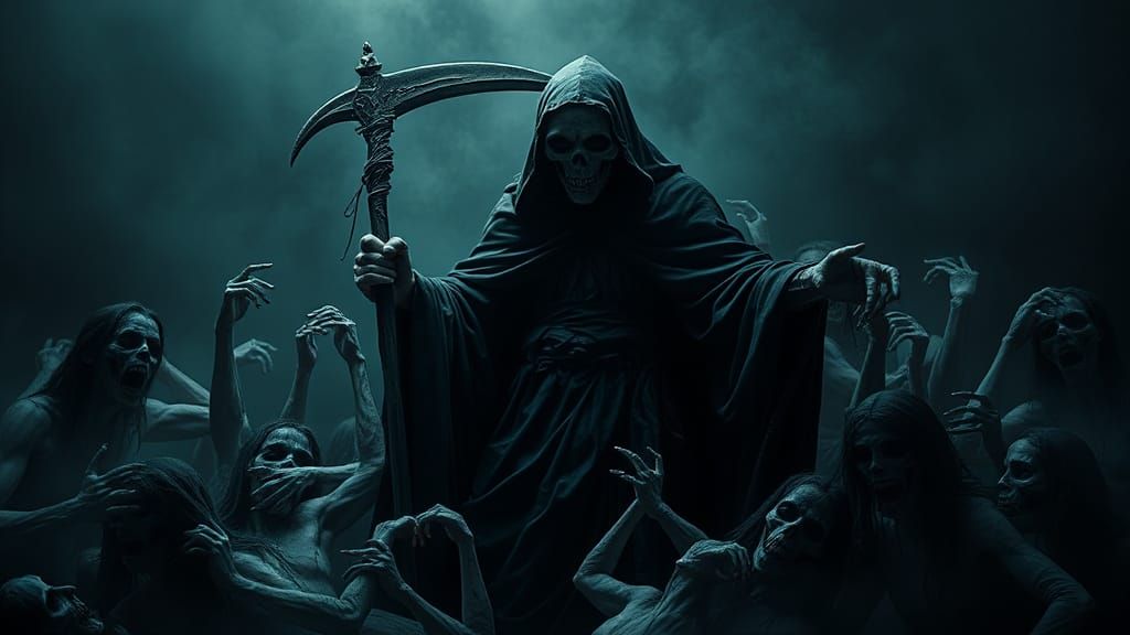 Grim Reaper in Dark Fantasy Torment